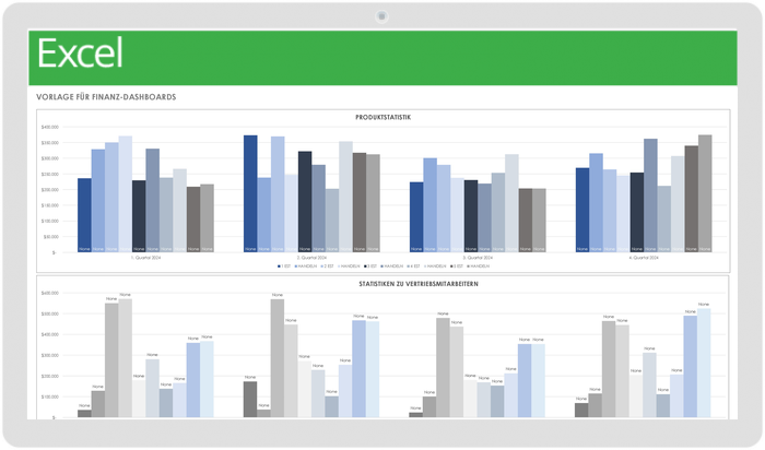 Finanz-Dashboard-Vorlage