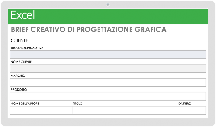 Modello breve creativo di progettazione grafica